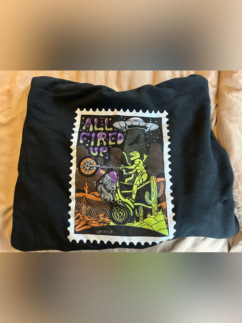 All Fired Up - Stuntin’ Dyna Alien Hoodie